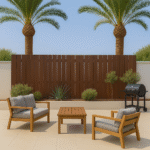 Slider clôture en bois Arborea Design