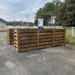 Local Poubelle en bois